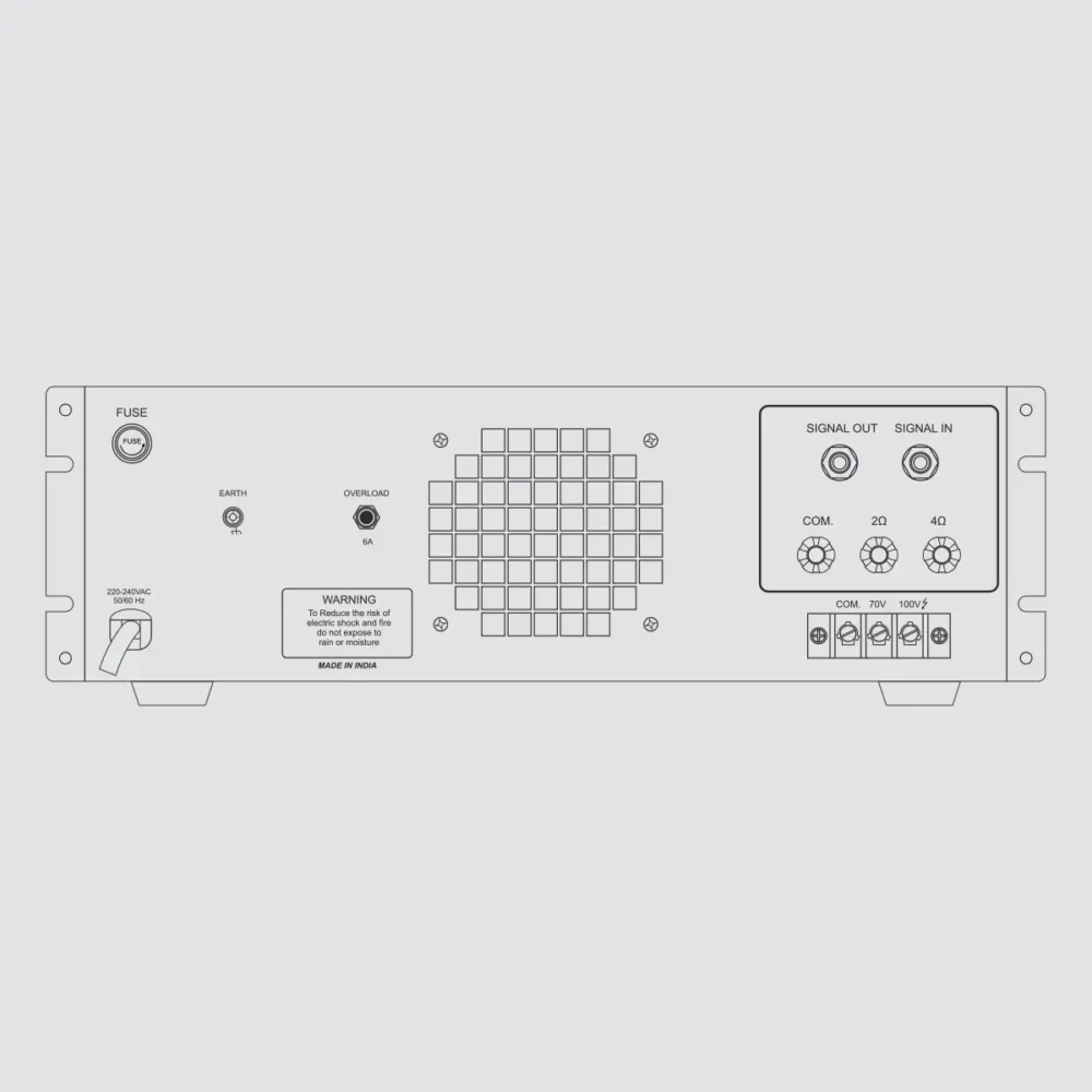 DPR -801 ( 800W ) WITH 3 BAND EQ - Image 2