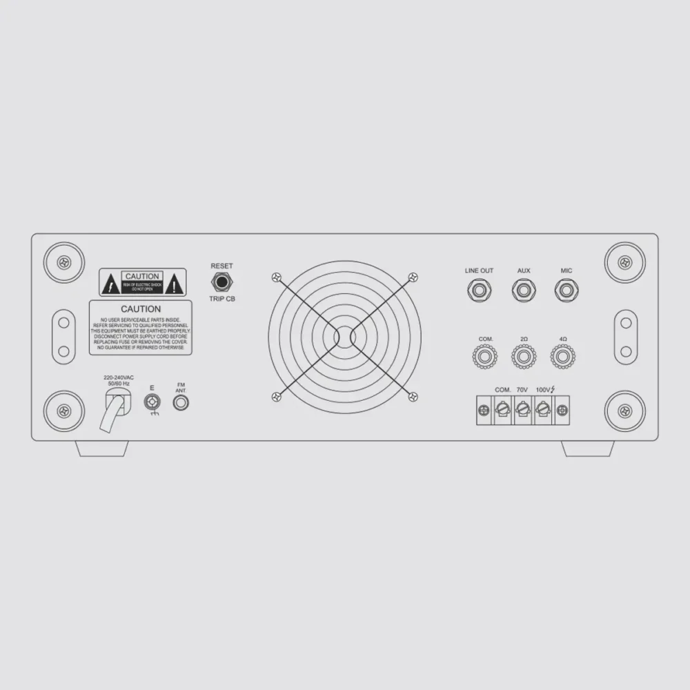 PBT -10000 ( 1000W ) ( AC OPERATION ) - Image 2