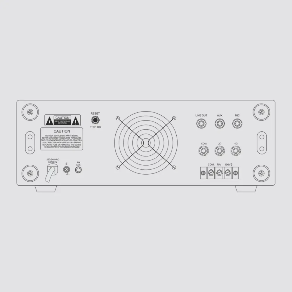 PBT -12000 ( 1200W ) ( AC OPERATION ) - Image 2