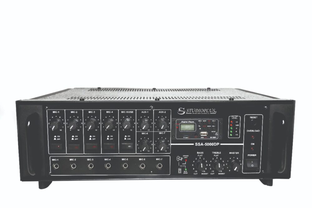 SSA -5000DP ( 500W )  AC / DC OPERATION